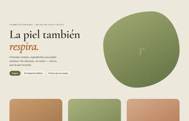 Modelo 07 — Orgánica